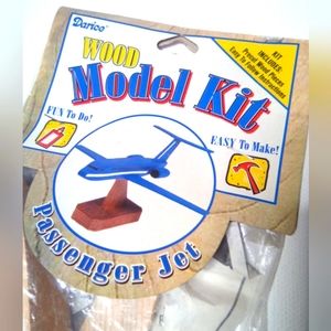 Wood model airplane kit